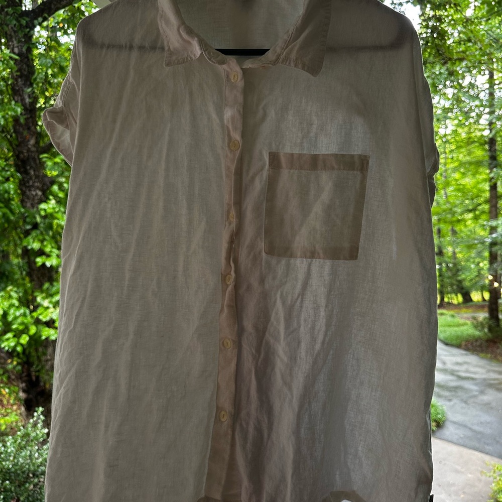 Orvis white Lightweight Blouse